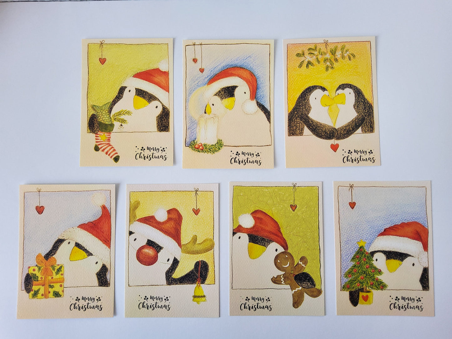 Postkartensammlung - Pinguin "Palu" Motiv