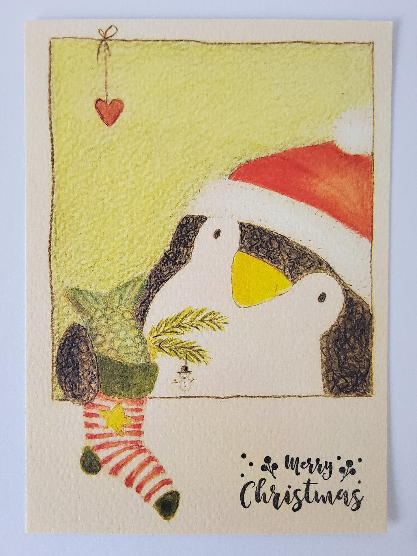 Postkarte - Pinguin "Palu" Motiv 5