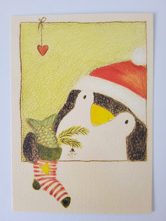 Postkarte - Pinguin "Palu" Motiv 5