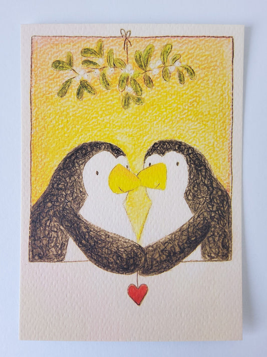 Postkarte - Pinguin "Palu" Motiv 1